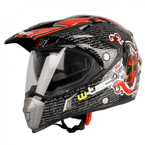 Helmet motocross W-TEC NK-311 - white