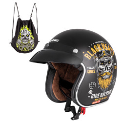 Motorcycle helmet W-TEC V541 Black Heart, Ride Culture