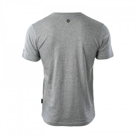 Man's T-shirt HI-TEC Plain, Gray melange