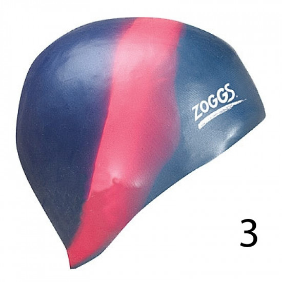 Swimming cap ZOGGS Multi Colour Silicone