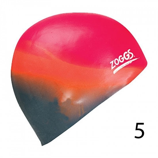 Swimming cap ZOGGS Multi Colour Silicone