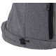 Mens fleece jacket HI-TEC Monar Ebony melange/Black Mens fleece jacket HI-TEC Monar Ebony melange/Black
