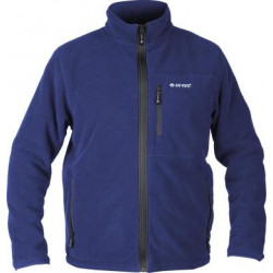 Mens Fleece jacket HI-TEC Polaris, Dark blue