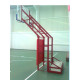 Basketball stand with lattice construction