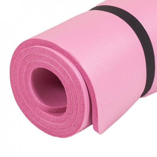 Yoga mat SPARTAN Yoga Pink, 11 mm