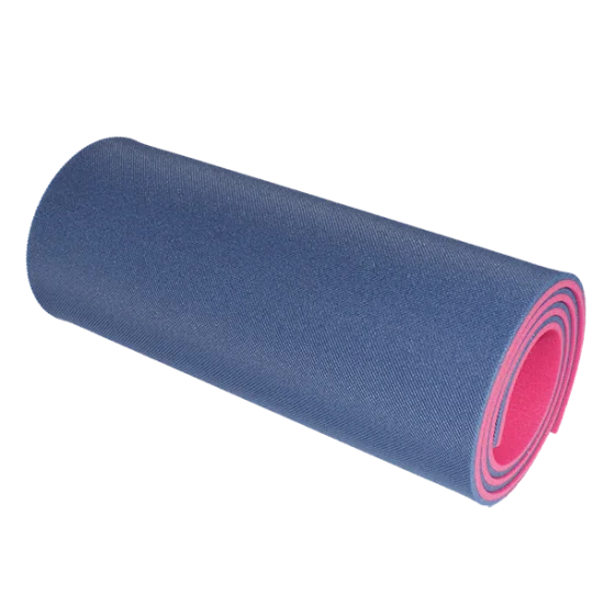 Double-layer foam mat YATE 12mm, blue-pink