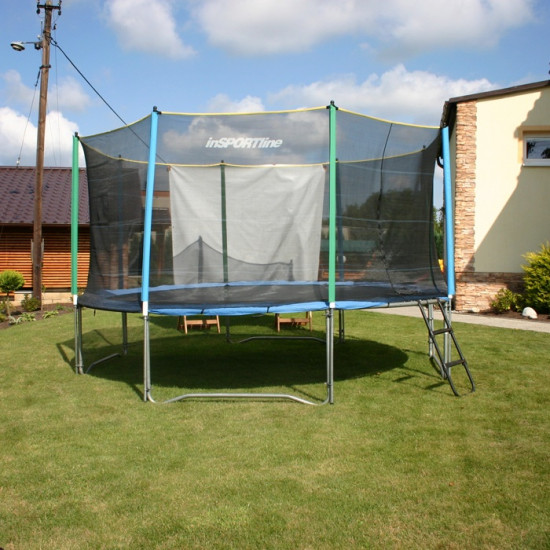 Safety net with tramp tubes inSPORTline 180 cm