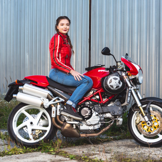 Women's Motorcycle Jeans W-TEC Lustipa