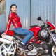 Women's Motorcycle Jeans W-TEC Lustipa
