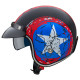 Motorcycle helmet W-TEC Café Racer - Big Star