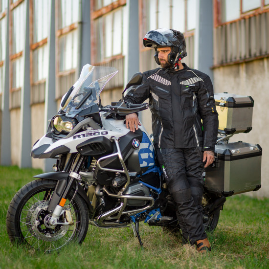 Men's motorcycle jacket W-TEC Kamicer NF-2100- Black/Red Men's motorcycle jacket W-TEC Kamicer NF-2100- Black/Red