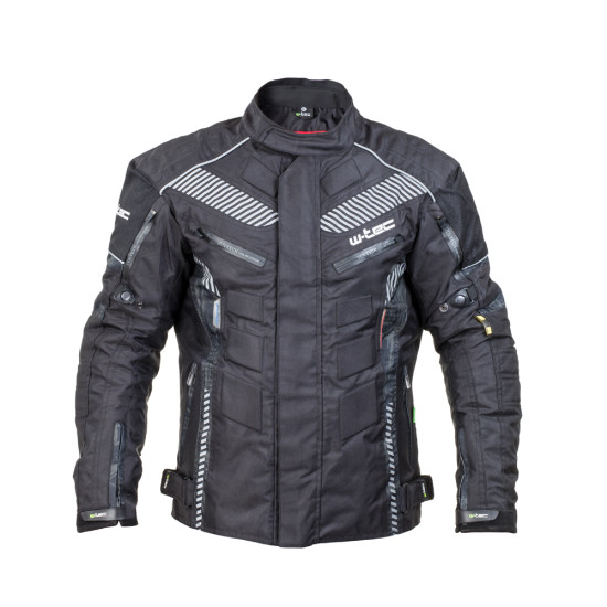 Men's motorcycle jacket W-TEC Kamicer NF-2100- Black/Red