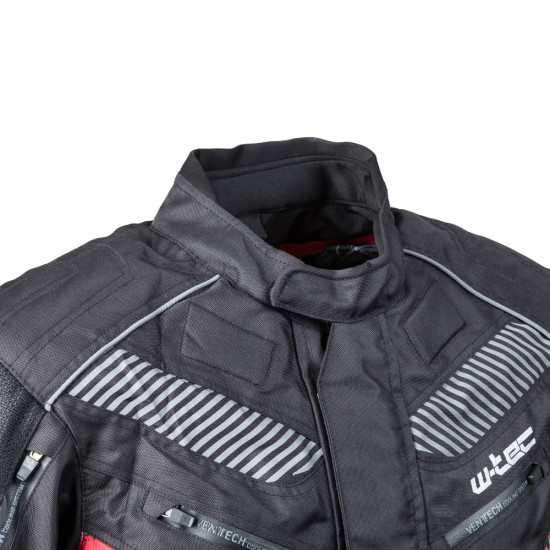 Men's motorcycle jacket W-TEC Kamicer NF-2100- Black/Red