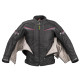 Women's motorcycle jacket W-TEC Progair Lady - Black- Pink