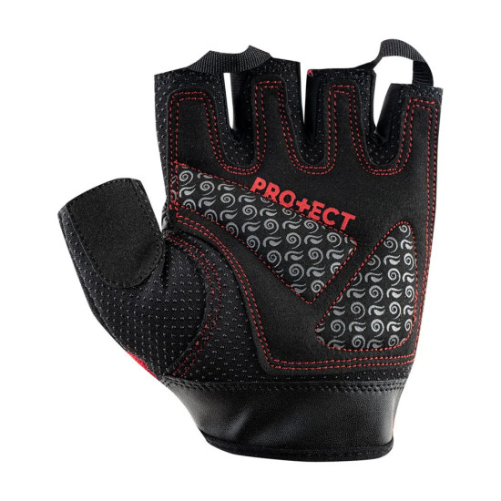  Fitness gloves IQ Bright II black / red