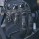 Leather motorcycle gloves W-TEC Flanker B-6035