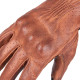 Leather Motorcycle Gloves W-TEC Dahmer - Dark Brown