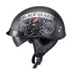 Motorcycle helmet W-TEC Black Heart Rednut