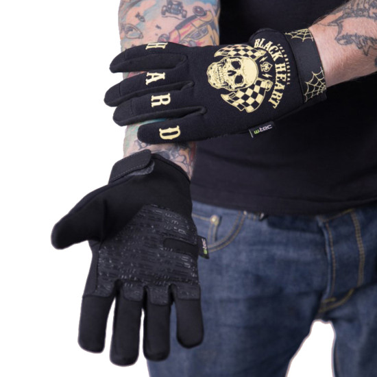 Motorcycle gloves W-TEC Black Heart Restarter