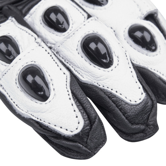 Motorcycle gloves W-TEC Radoon - Black/White