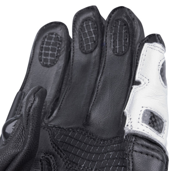 Motorcycle gloves W-TEC Radoon - Black/White