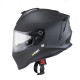 Motorcycle helmet W-TEC Integra Solid - Black Matte