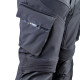 Men's motorcycle pants W-TEC Erkalis GS-1729, Black