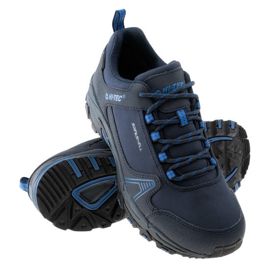 Men's Hiking Boots HI-TEC Hapiter Low WP - Dark Blue Men's Hiking Boots HI-TEC Hapiter Low WP - Dark Blue