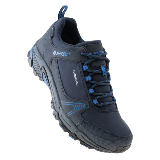 Men's Hiking Boots HI-TEC Hapiter Low WP - Dark Blue Men's Hiking Boots HI-TEC Hapiter Low WP - Dark Blue