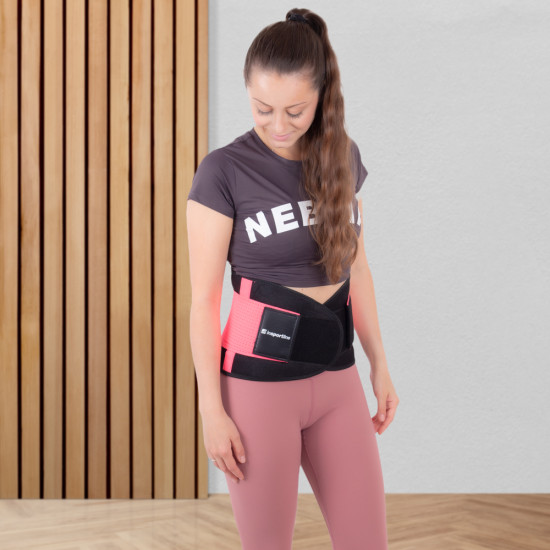 Neoprene Belt inSPORTline Waistrip - Pink