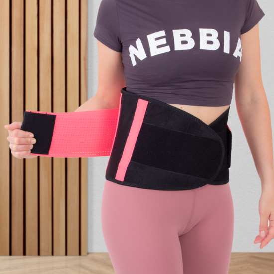 Neoprene Belt inSPORTline Waistrip - Pink