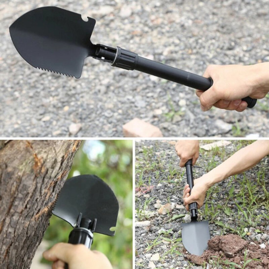 Small Foldable Shovel with Compass inSPORTline Plegable