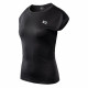 Women's T-shirt IQ Ledia Wmns, Black