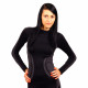Thermal long-sleeved shirt HI-TEC Lady Rico - gray Thermal long-sleeved shirt HI-TEC Lady Rico - gray