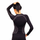 Thermal long-sleeved shirt HI-TEC Lady Rico - gray Thermal long-sleeved shirt HI-TEC Lady Rico - gray