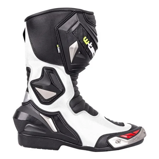 Motorcycle boots W-TEC Arkus, Black - White