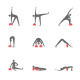 Yoga Set inSPORTline Hiden 2-in-1