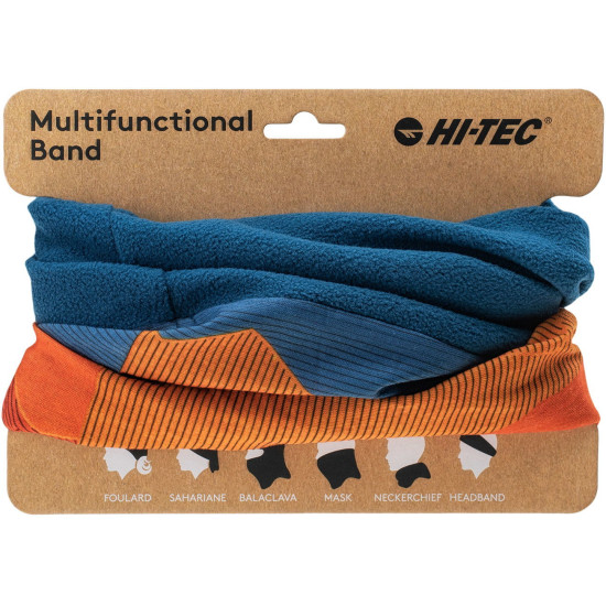 Bandana HI-TEC Rine - orange - blue