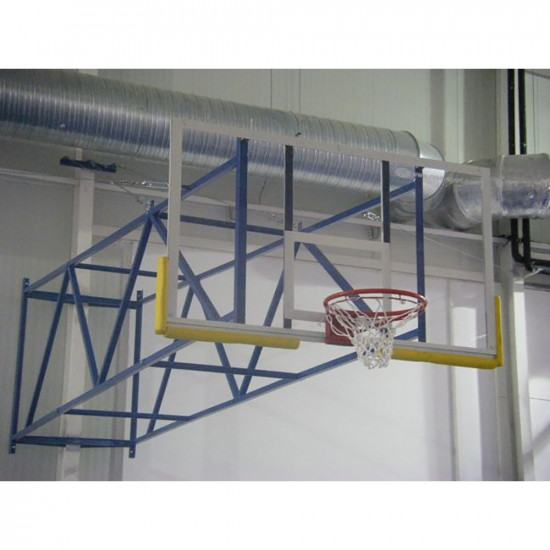 Basketball stand wall