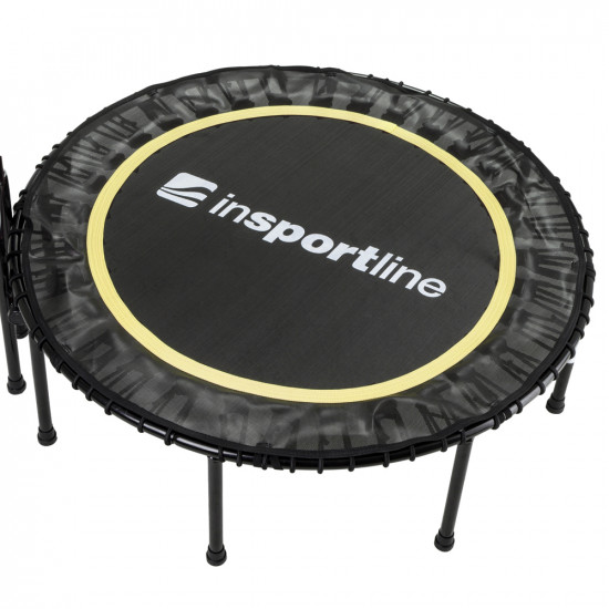 Trampoline without springs with handle inSPORTline Cordy 114 cm, Yellow