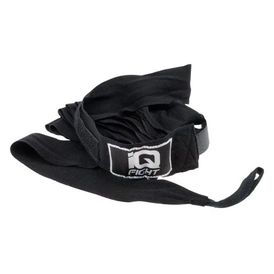 Elastic Boxing Hand Wraps IQ Venda 4 m black Elastic Boxing Hand Wraps IQ Venda 4 m black