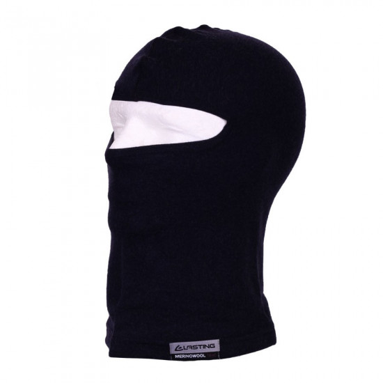 Merino wool Balaclava LASTING Bola, Black