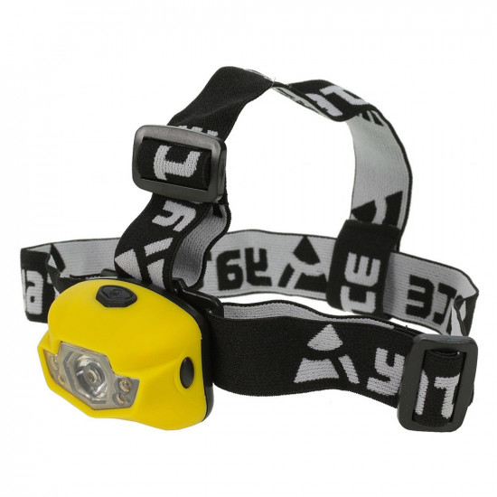 Headlamp YATE Panter 3W+2LED, Yellow