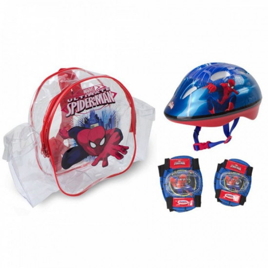 Childrens set helmet and protectors Spartan