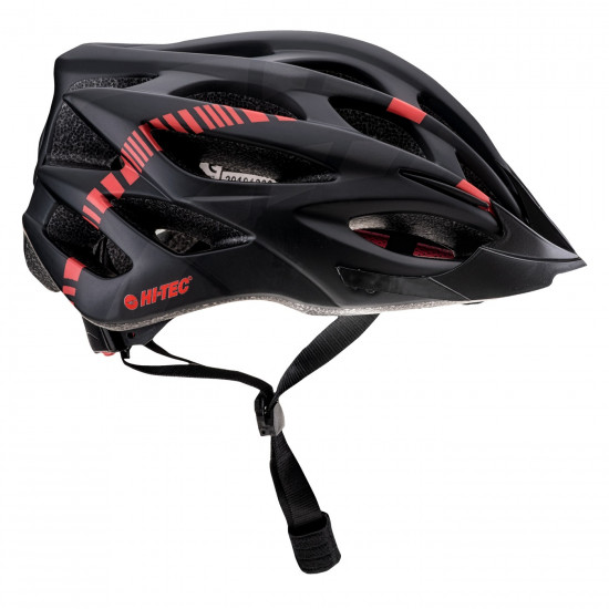 Bicycle helmet HI-TEC Roadway, Black/Red