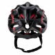 Bicycle helmet HI-TEC Roadway, Black/Red