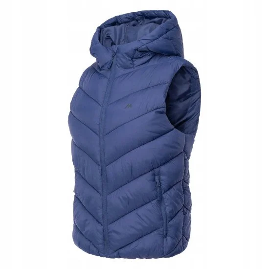 Womens quilted vest MARTES Lady Mirado twilight blue