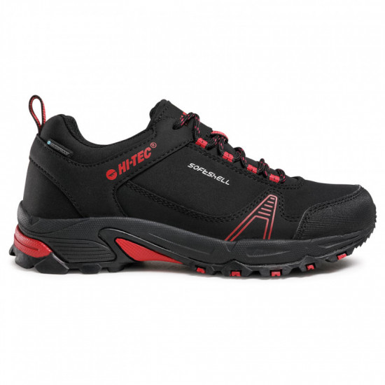 Womens shoes HI-TEC Hapiter Low WP Wo s, Black / Red Womens shoes HI-TEC Hapiter Low WP Wo s, Black / Red
