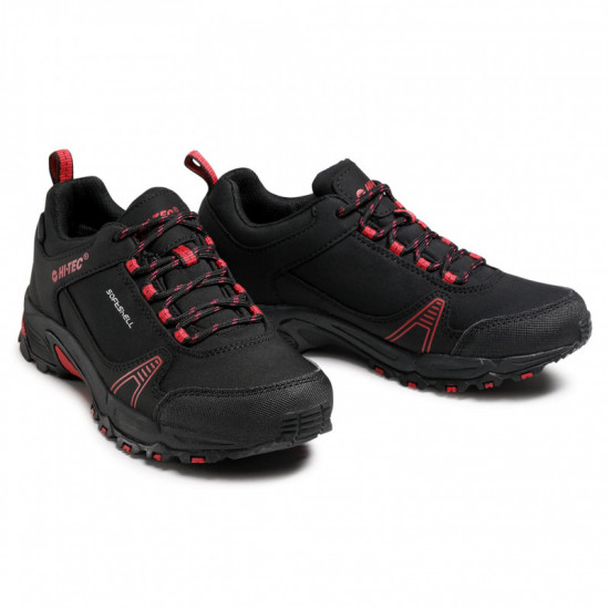 Womens shoes HI-TEC Hapiter Low WP Wo s, Black / Red