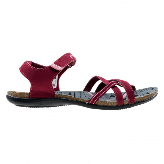 Ladies sports sandals ELBRUS Lavera Wos, Bordeaux